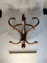 Vintage Bentwood Standing Coat Rack - Image 2