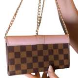 Louis Vuitton Sarah Wallet Damier Ebene Brown - Image 5