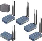 Wireless HDMI Extender Kit 1 TX to 4 RX 4K 820FT Range - Image 1