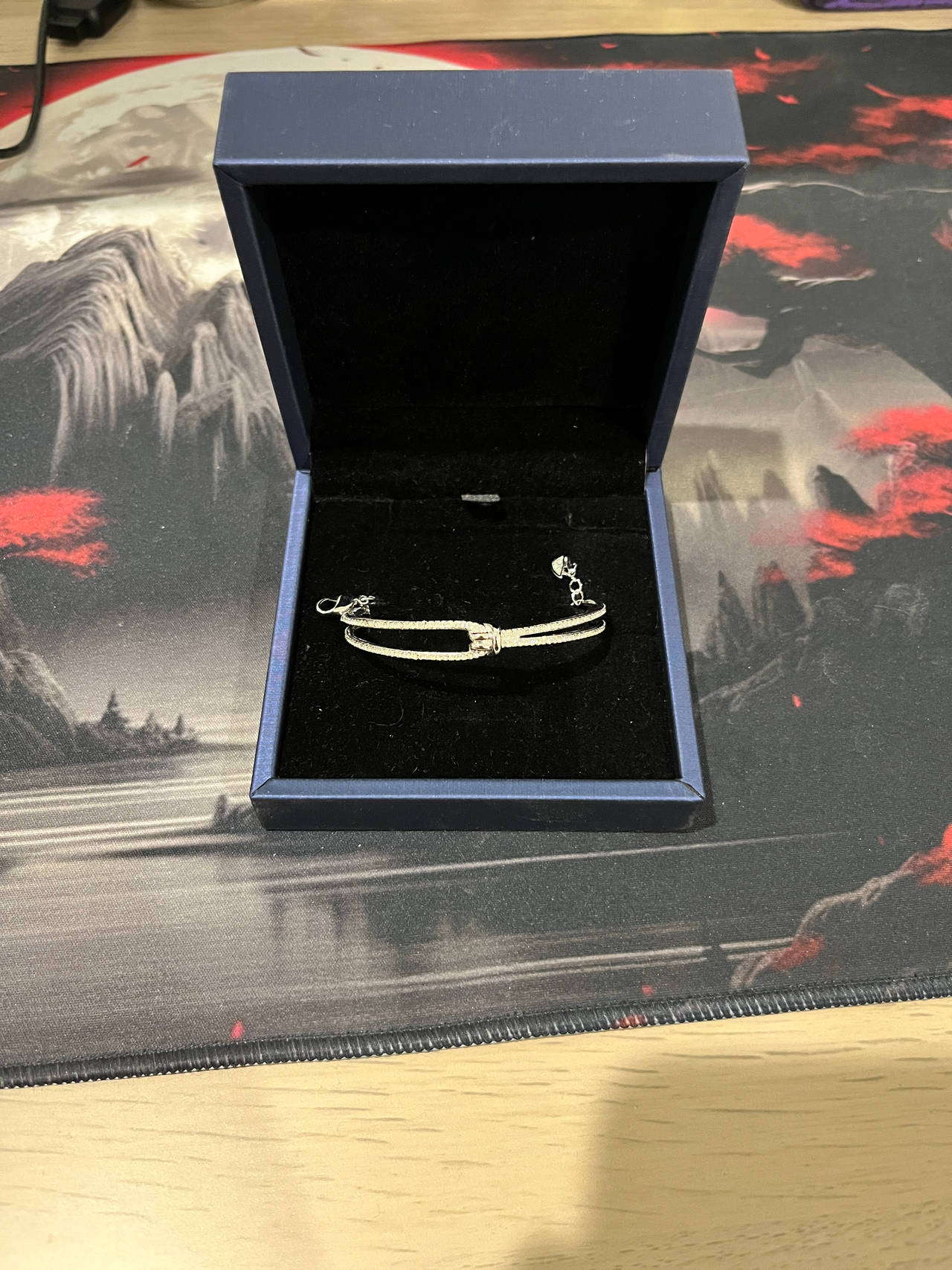 Sterling Silver Bow Bracelet