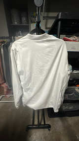 Adidas Aeroready Stretch Woven Tennis Jacket White fits like large (tag removed) - Image 3