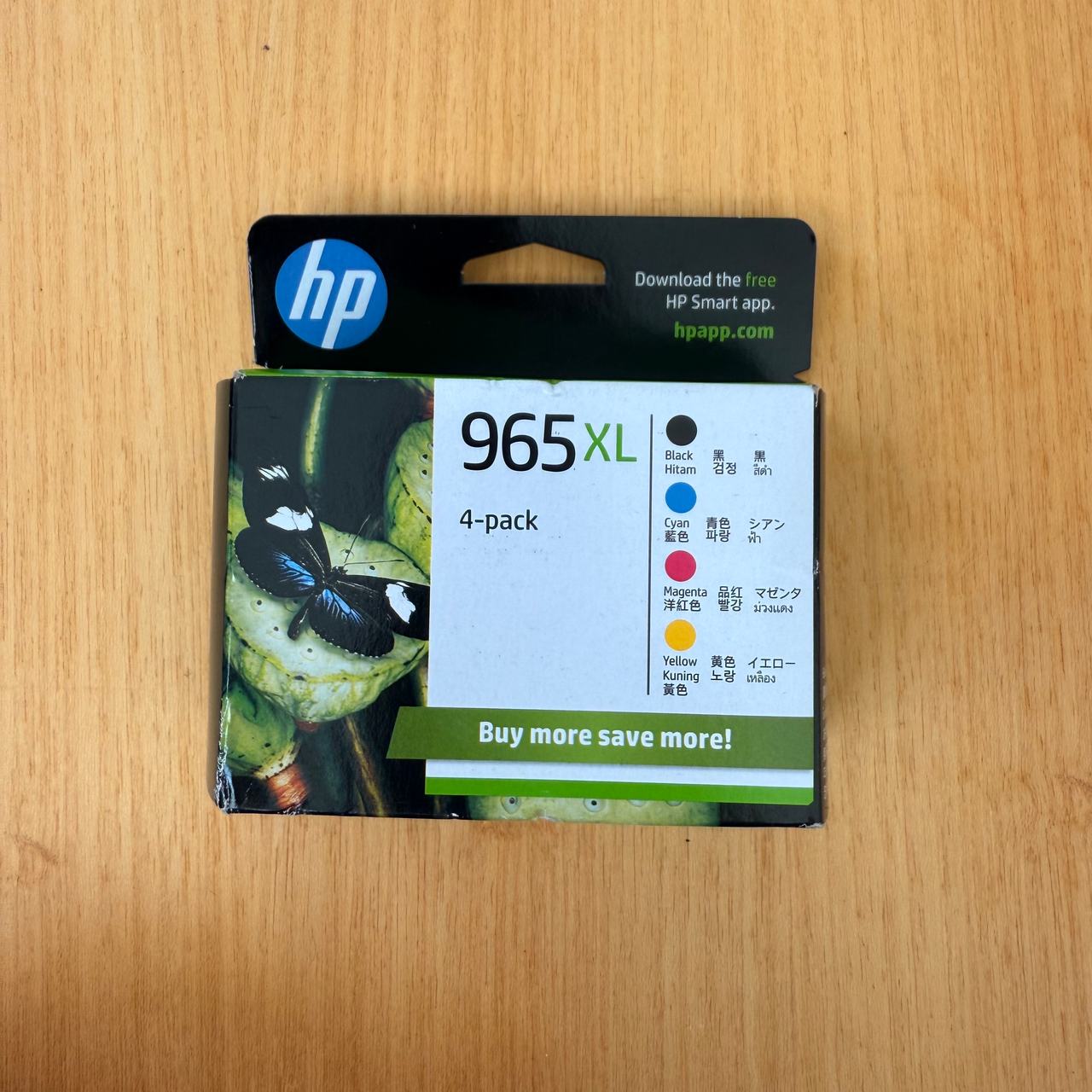 HP 965XL Ink Cartridge 4-Pack