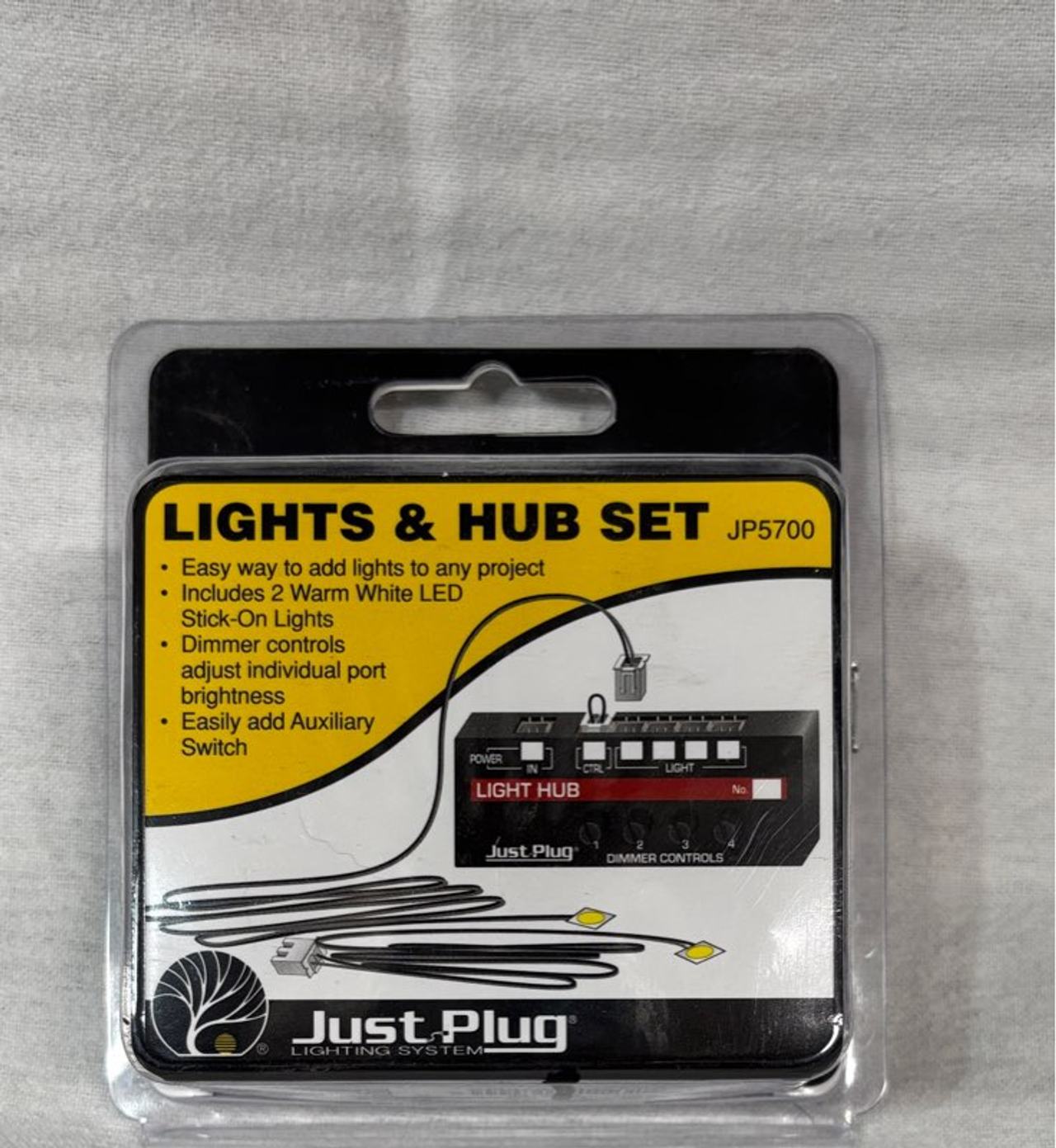 Woodland Scenics Just Plug Lights & Hub Set JP5700