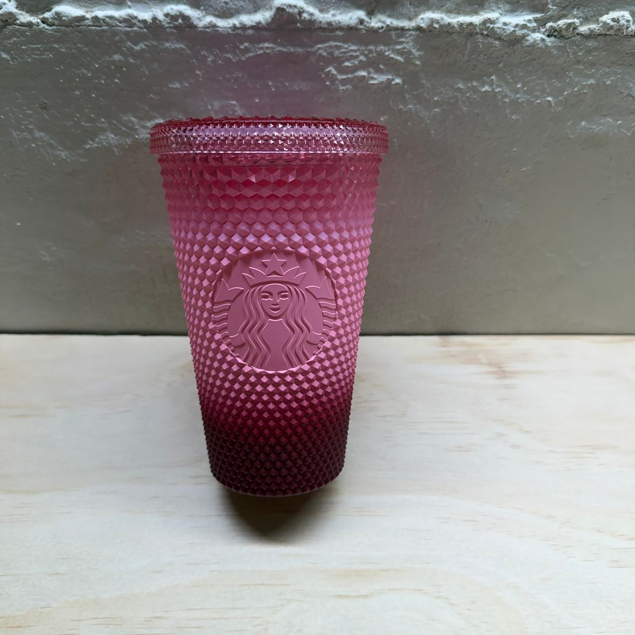 Starbucks Pink Ombre Studded Tumbler 16oz