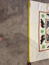 Handmade Indian Elephant Applique Tapestry - Image 3