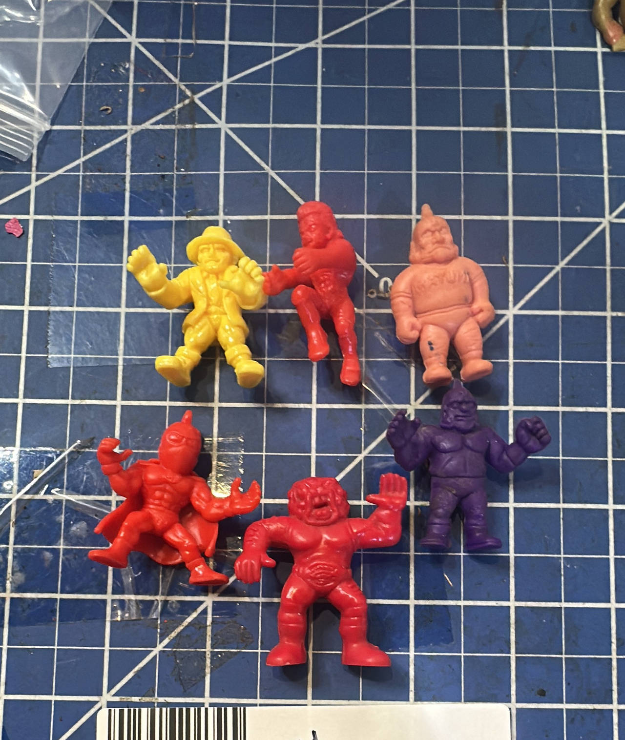 Mattel M.U.S.C.L.E. Kinnikuman Figures