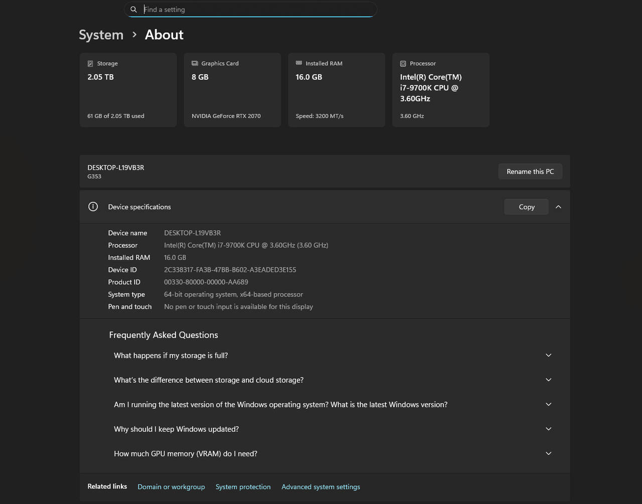 ASUS ROG Strix G353 Gaming Desktop