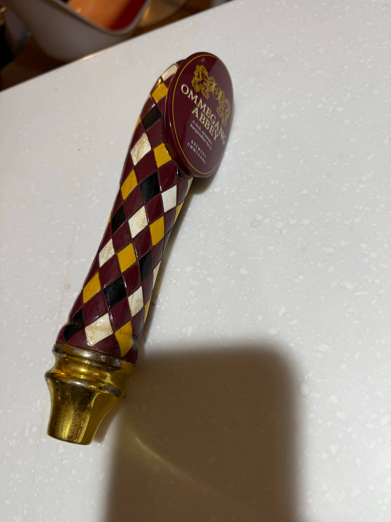 Brewery Ommegang Abbey Ale Tap Handle
