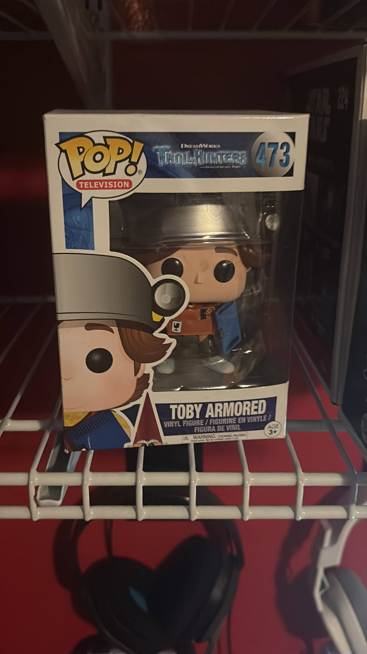 Funko Pop! Television Trollhunters Toby Armored #473