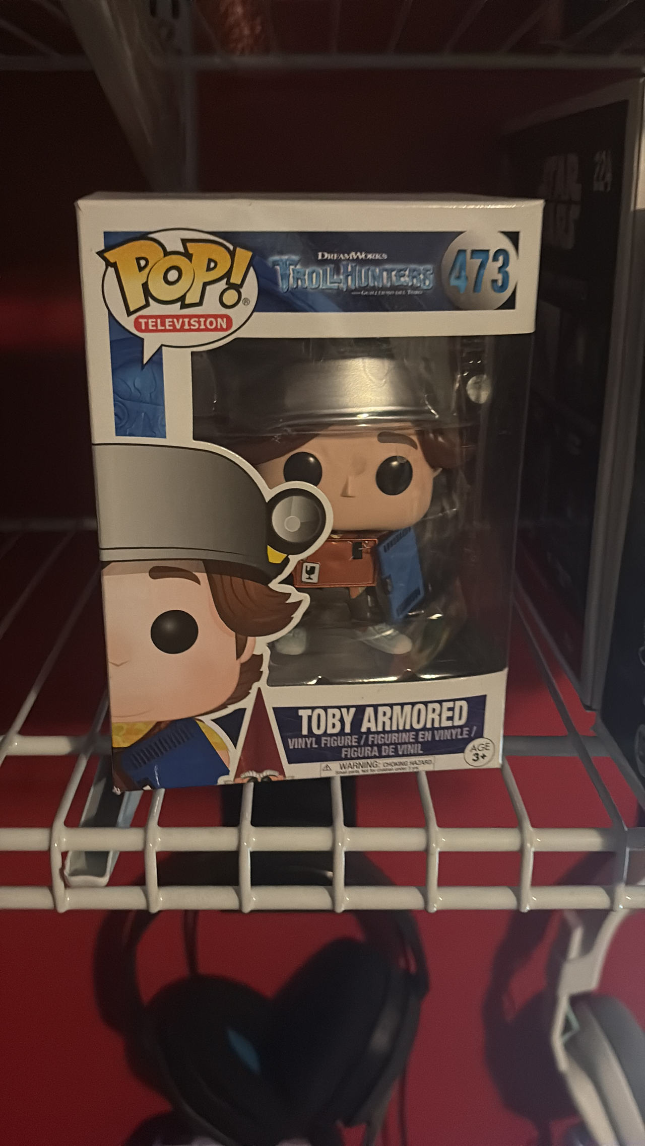 Funko Pop! Television Trollhunters Toby Armored #473