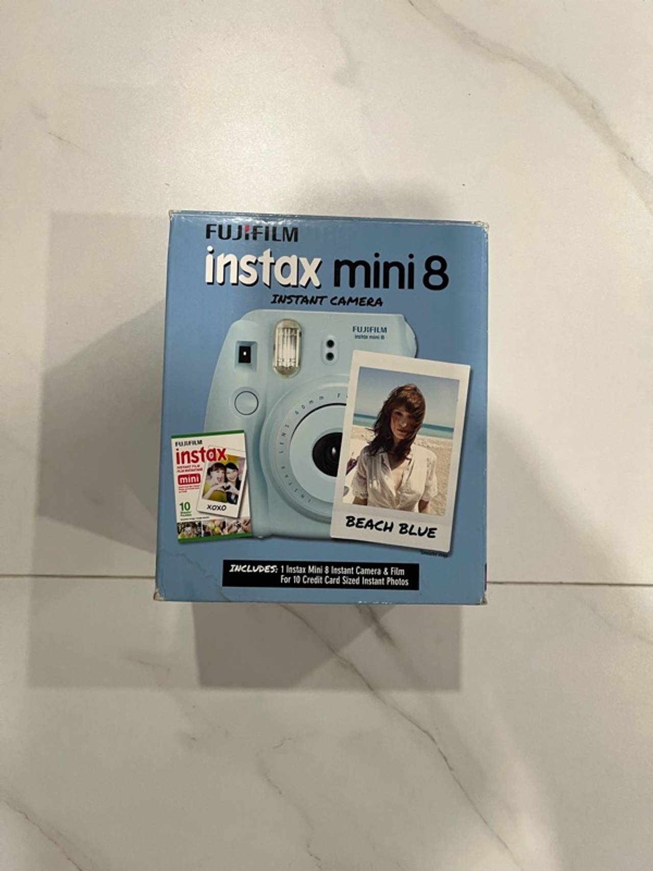 Fujifilm Instax Mini 9 Instant Camera Ice Blue