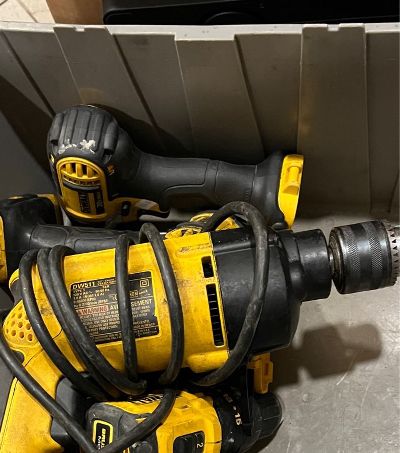 Used DEWALT DW511 1/2-Inch 7.8-Amp Hammer Drill