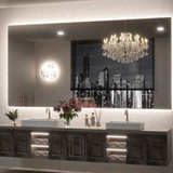 LED Backlit Bathroom Mirror 72x36  - Image 1