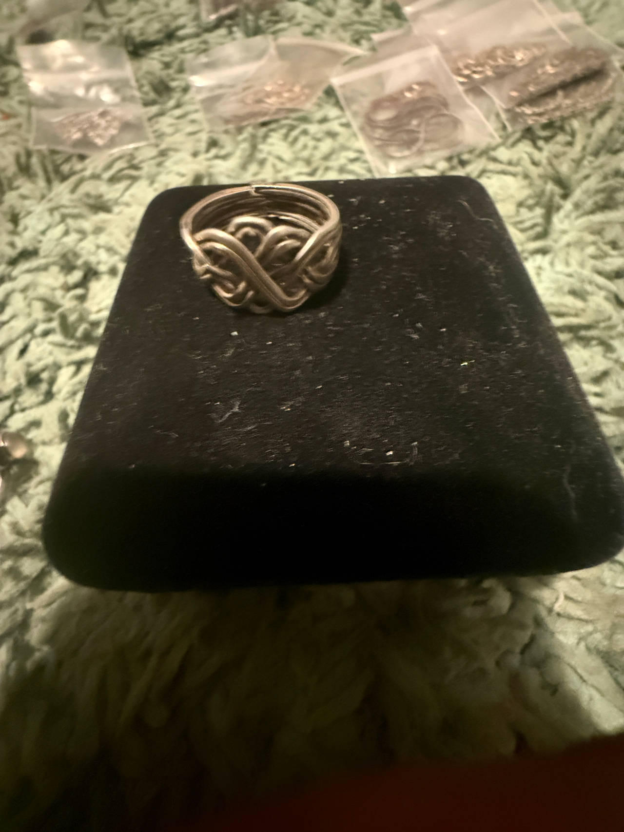 Sterling Silver 4-Band Puzzle Ring