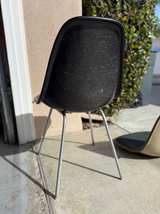 Herman Miller Eames Fiberglass Shell Chair Orange - Image 2