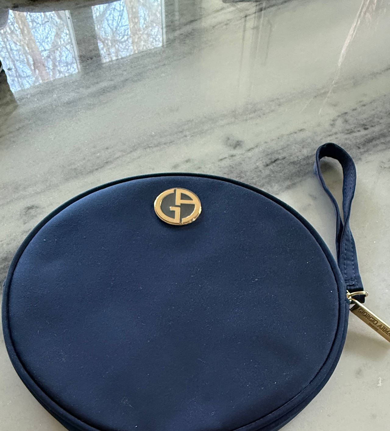 Giorgio Armani Round Cosmetic Pouch