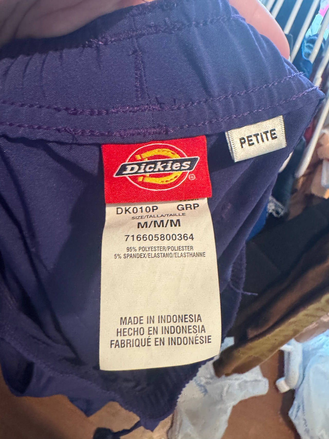 Dickies Women's Petite Scrub Pants