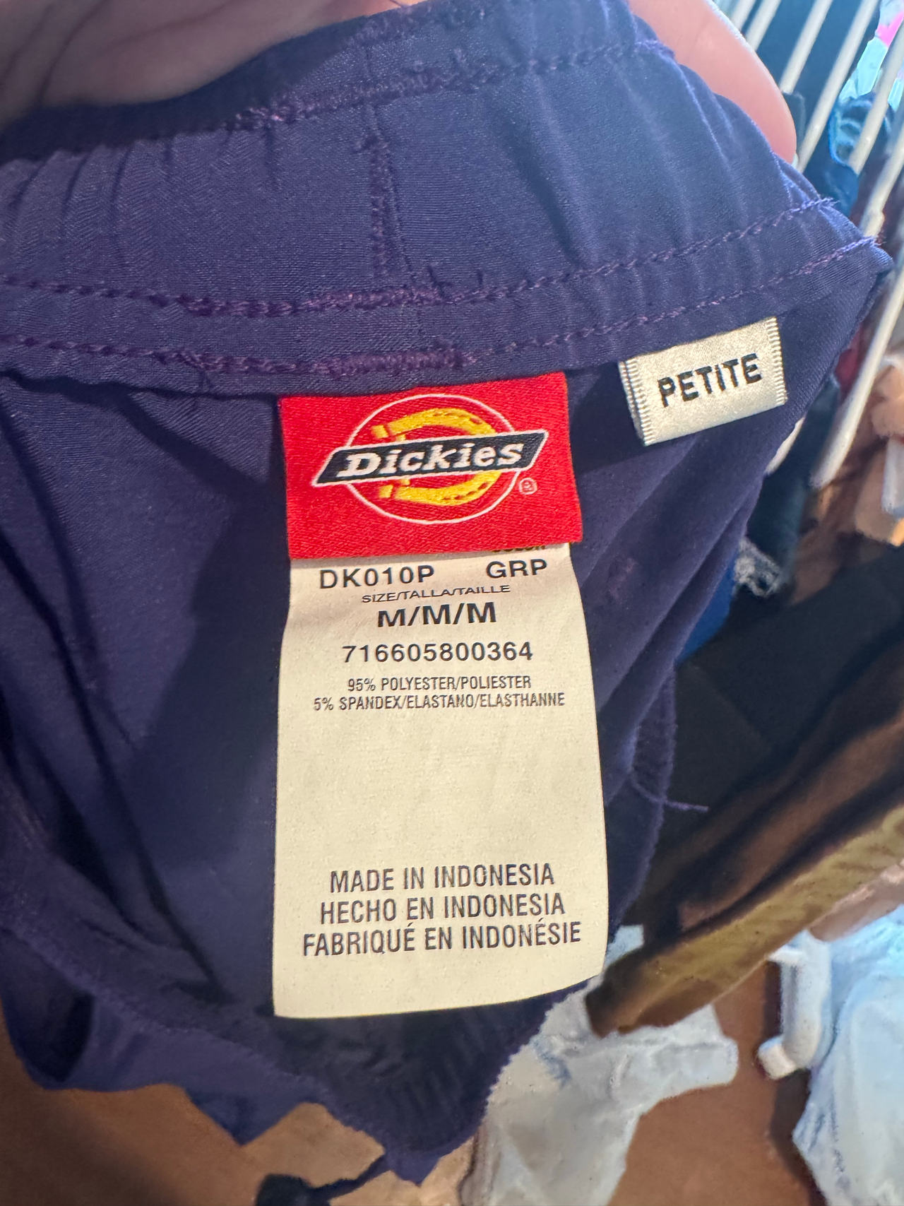 Dickies Women's Petite Scrub Pants