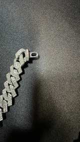 Iced Out Cuban Link Chain 24" - Image 3
