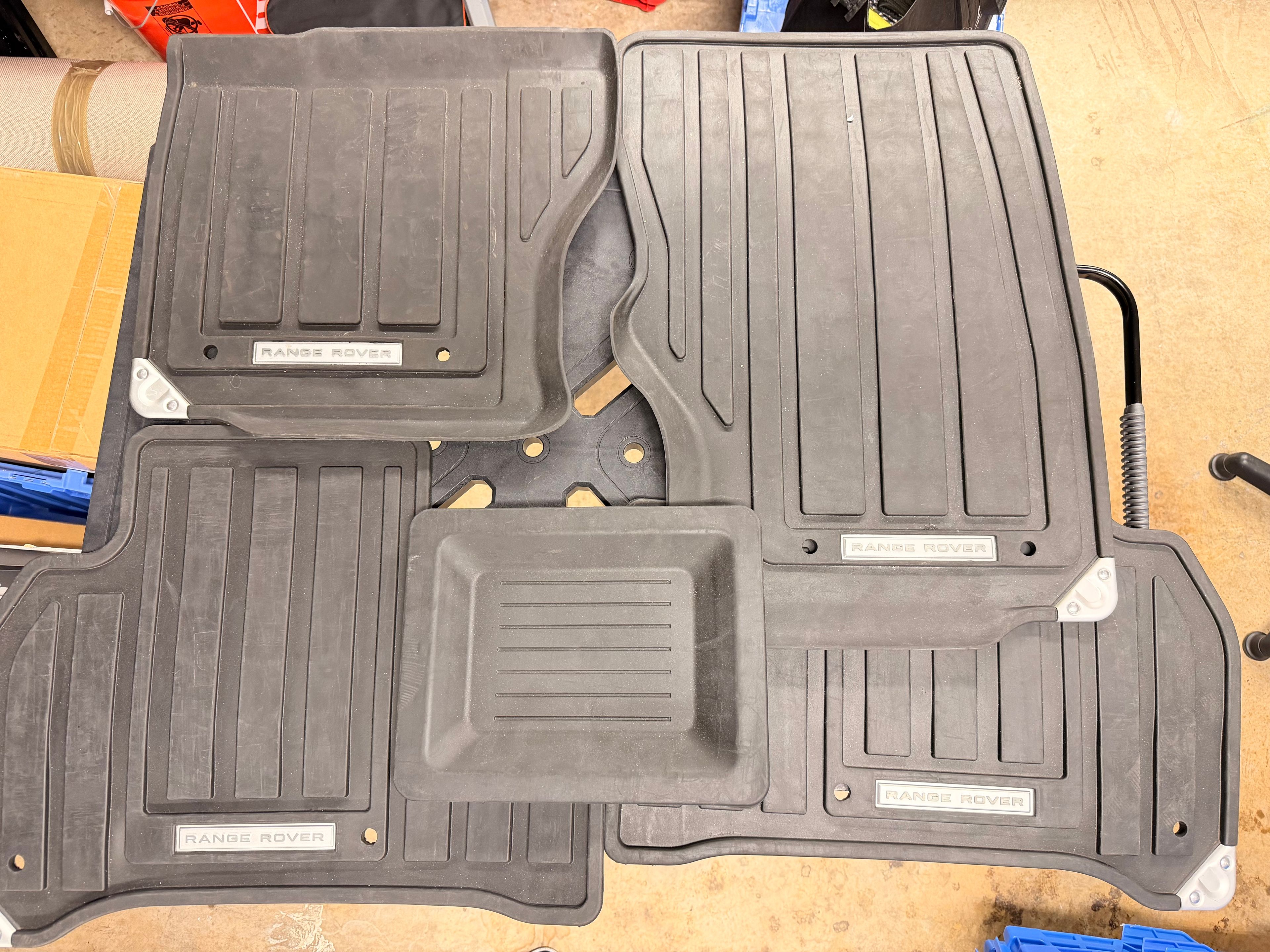 Land Rover Range Rover Sport All-Weather Rubber Floor Mats - Image 3