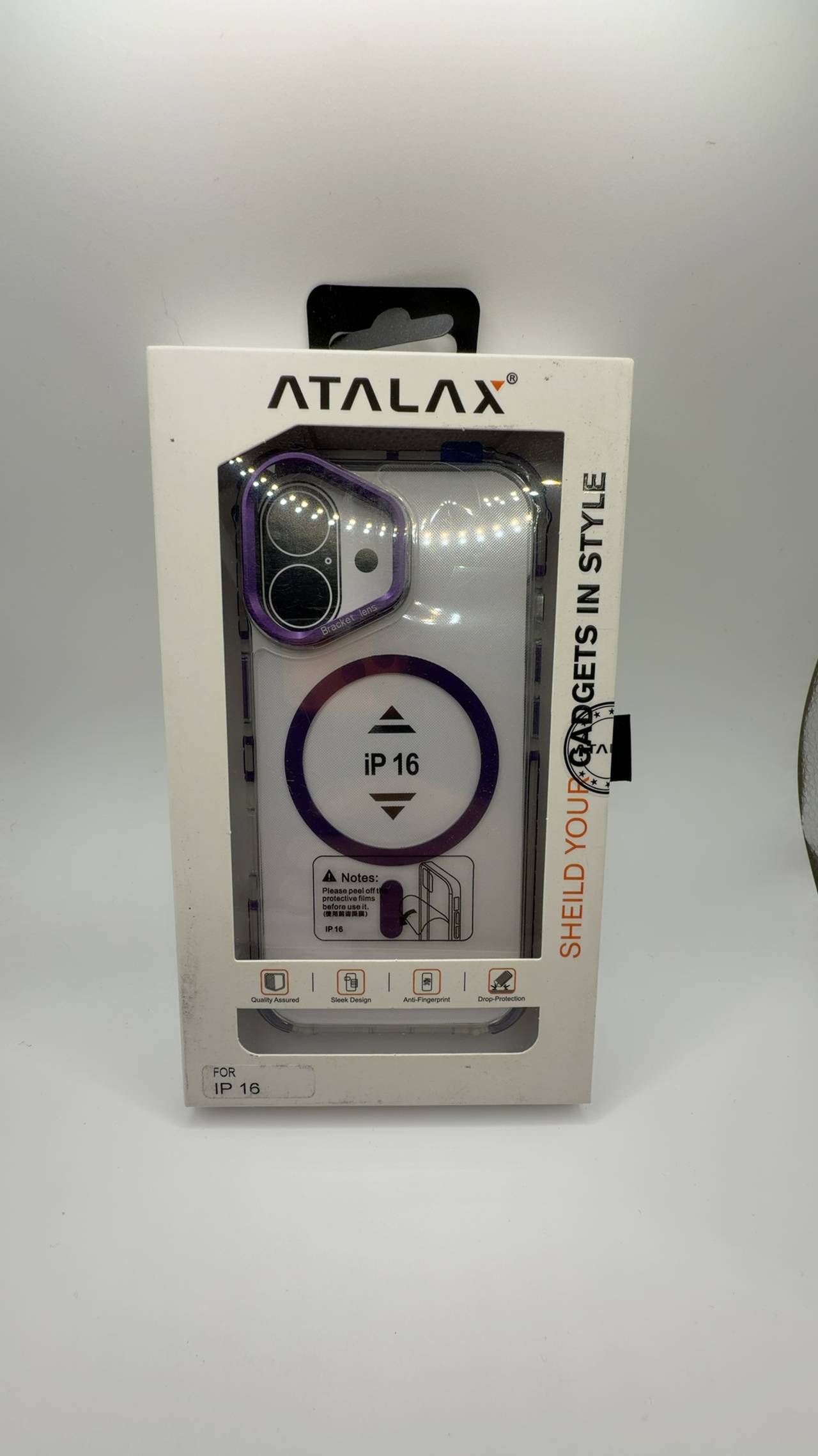 Crystal Gear iPhone 16 Lavender Case