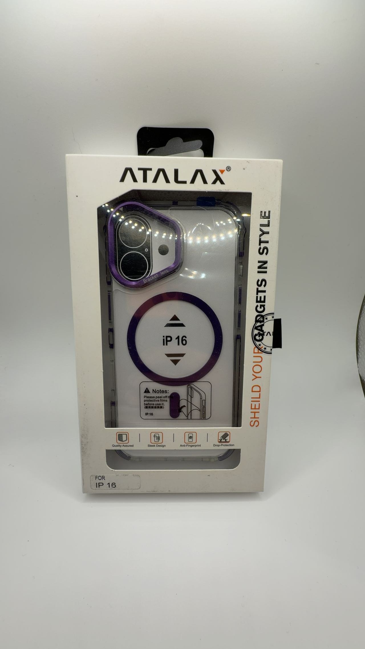 Crystal Gear iPhone 16 Lavender Case