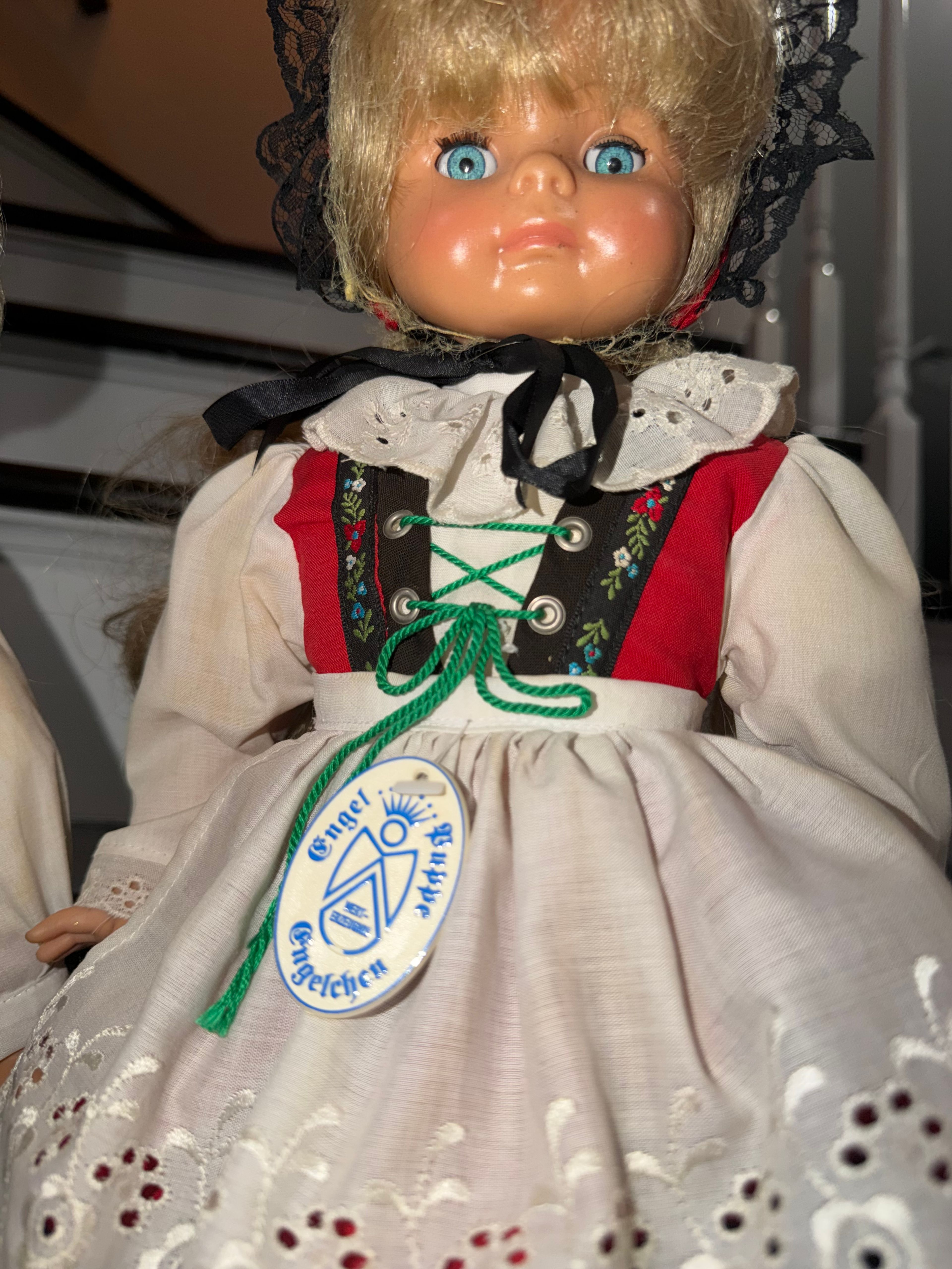 Engel Puppe German Dolls Boy & Girl Made in Germany Lot Set Collection - Image 3