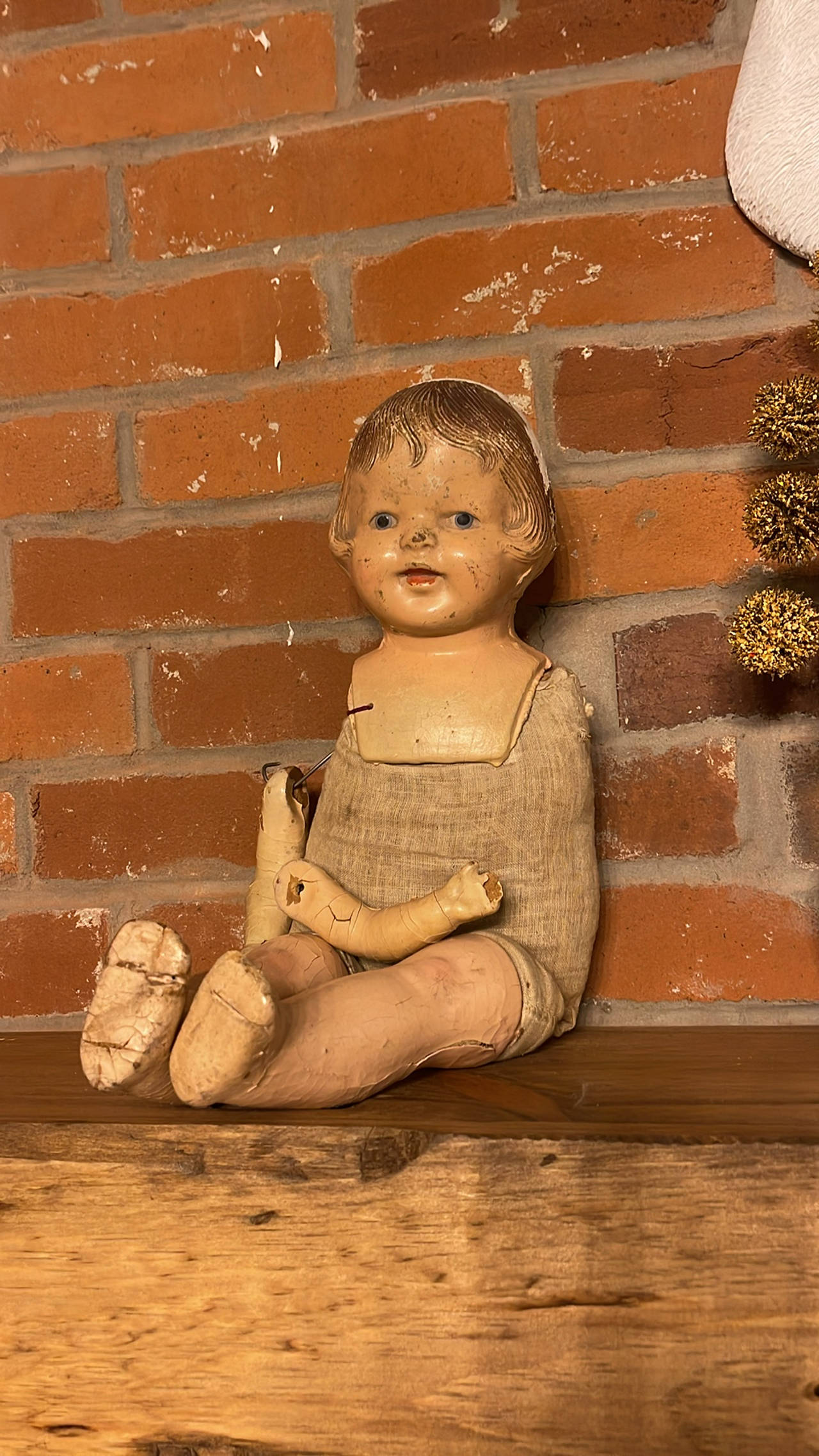 Antique Composition Baby Doll