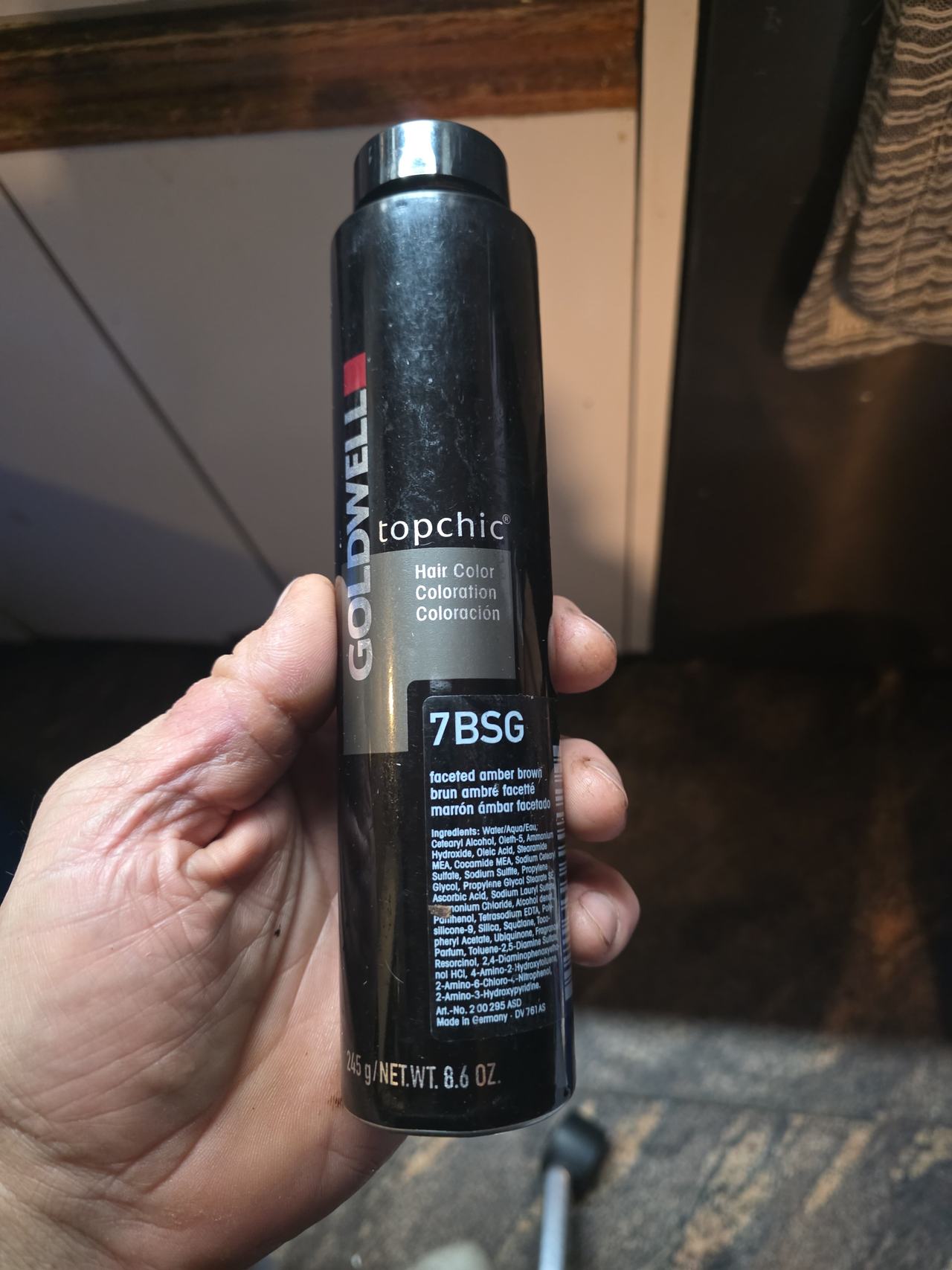Goldwell Topchic Hair Color 7BSG Faceted Amber Brown