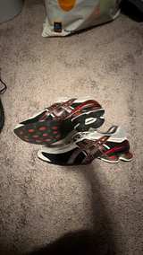 ASICS Gel-1130 White Black Red - Image 2