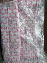 No Boundaries Quilted Tote Bag Pink Bow Print NEW - Image 6