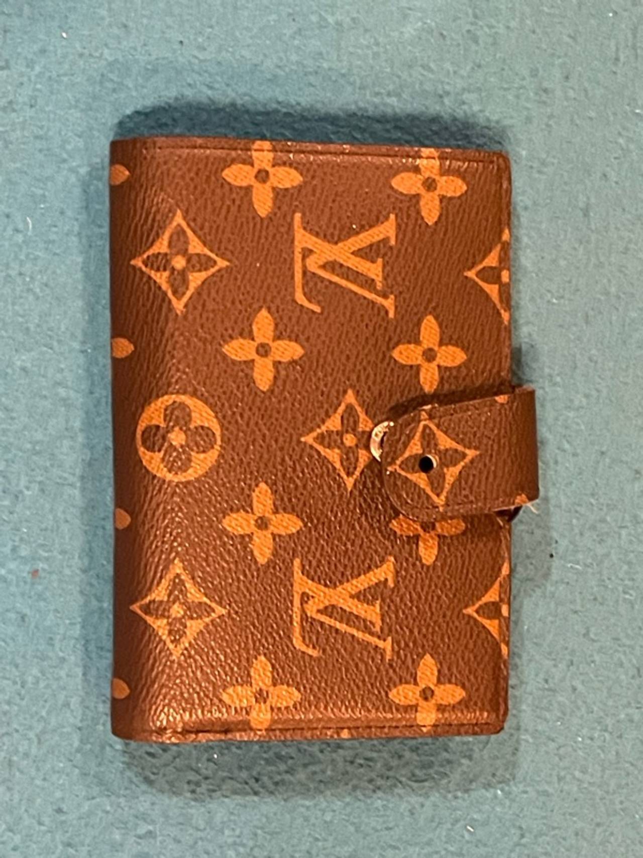 Louis Vuitton Monogram Agenda PM Brown