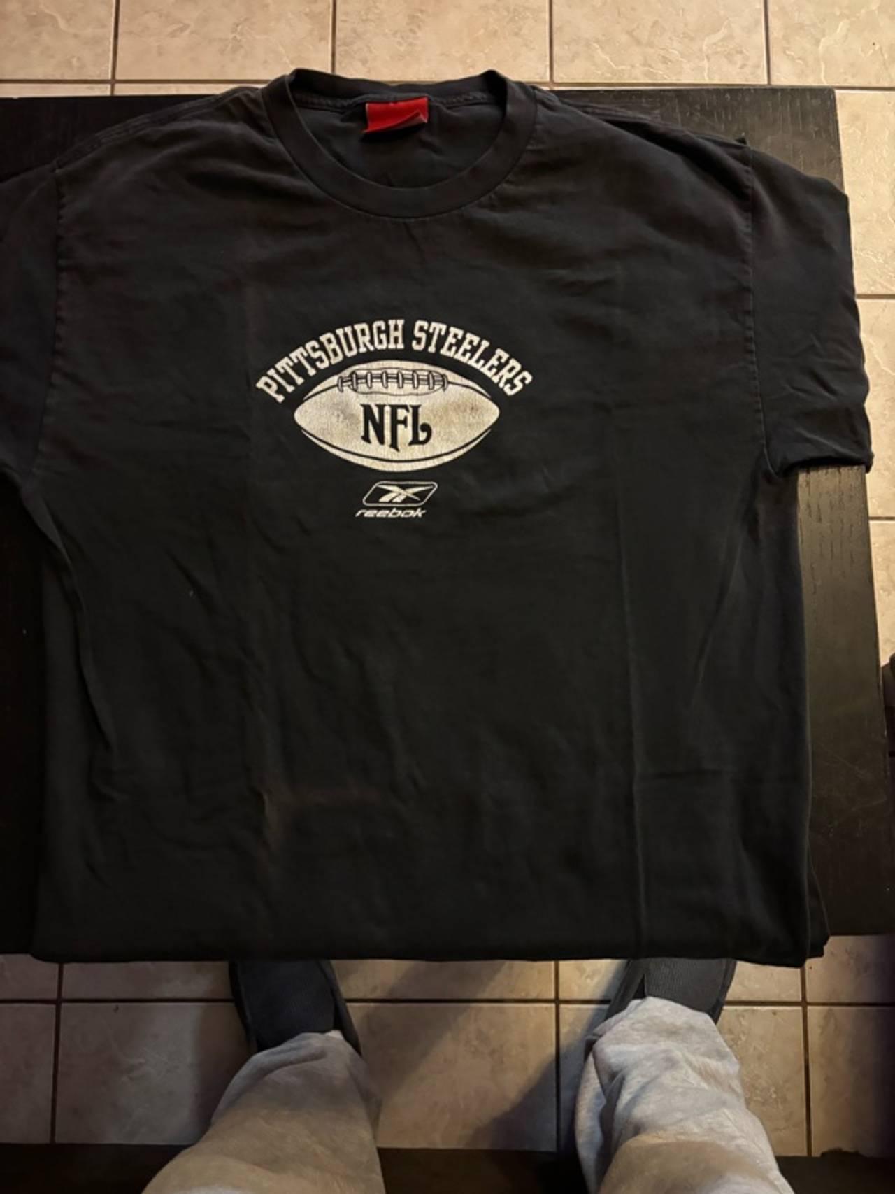 Pittsburgh Steelers Black T-Shirt size medium