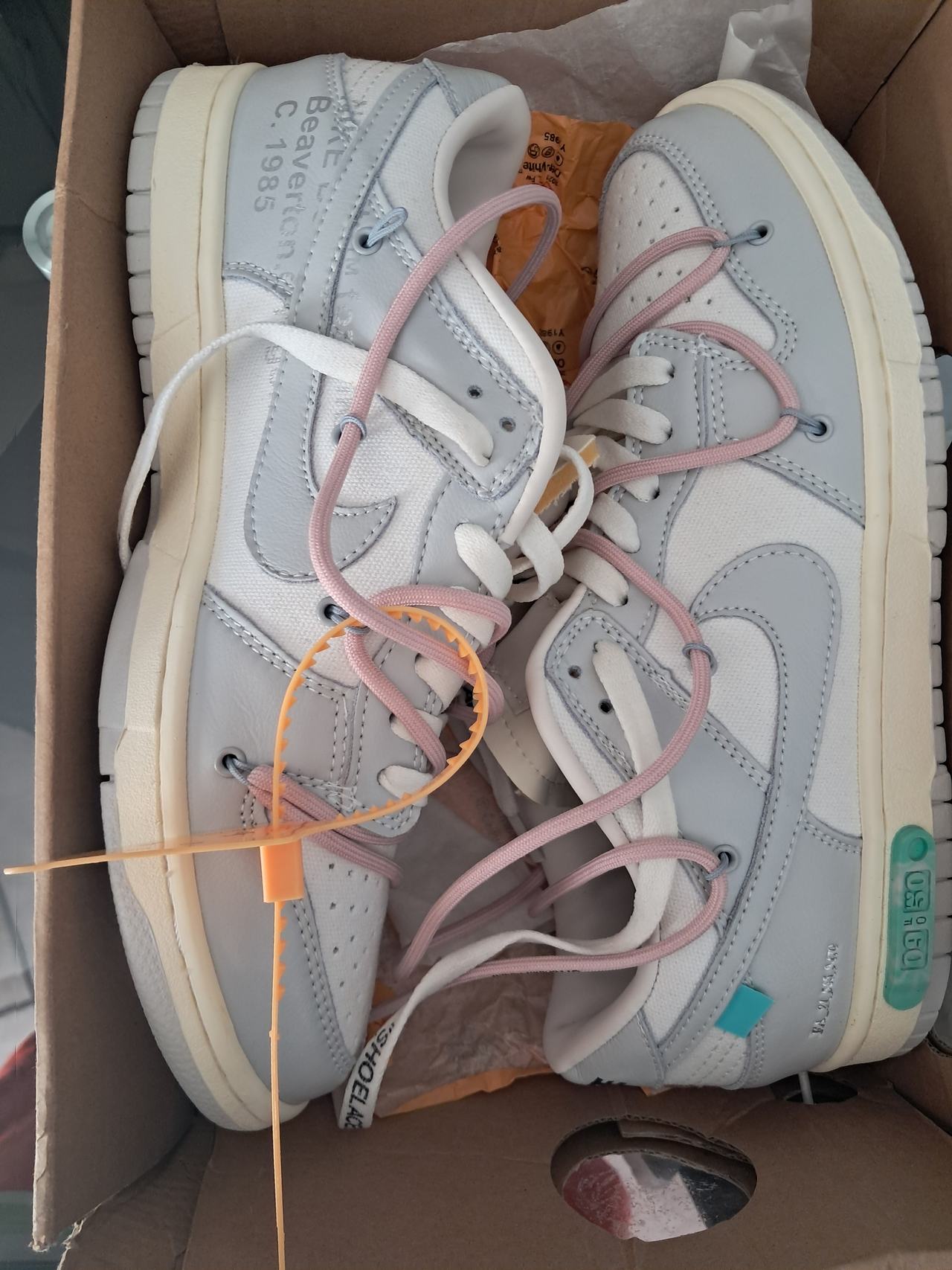 Nike Dunk Low Off-White Dear Summer Lot 01-50