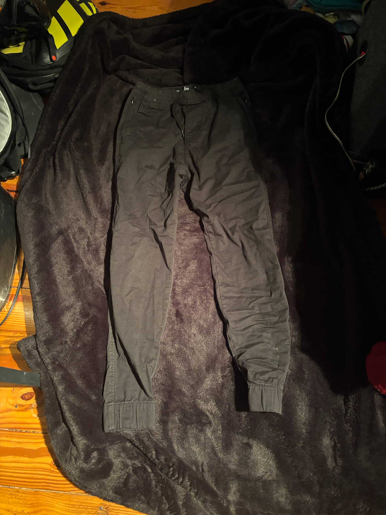 Hollister Black Jogger Pants