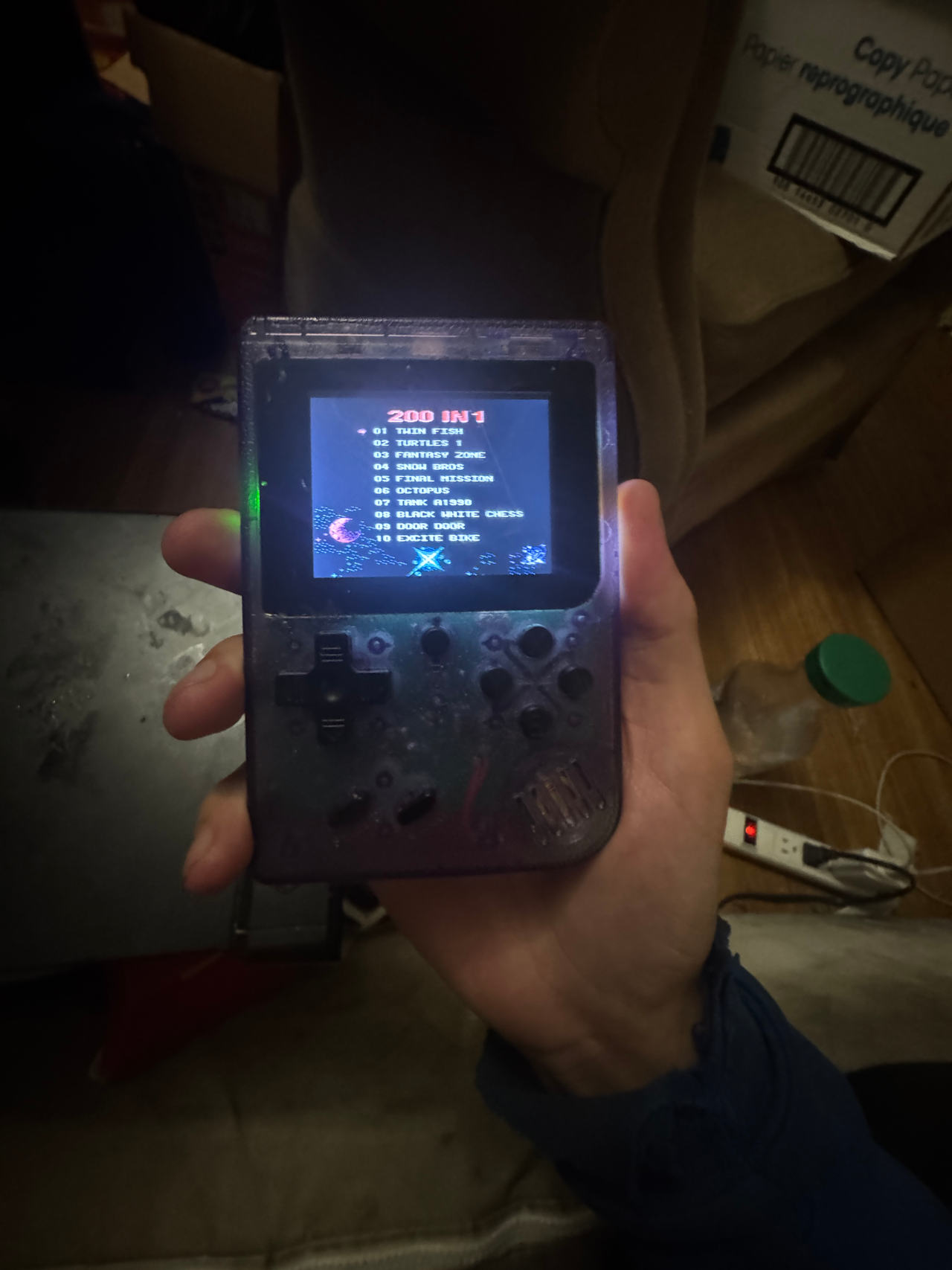 Retro Handheld Game Console