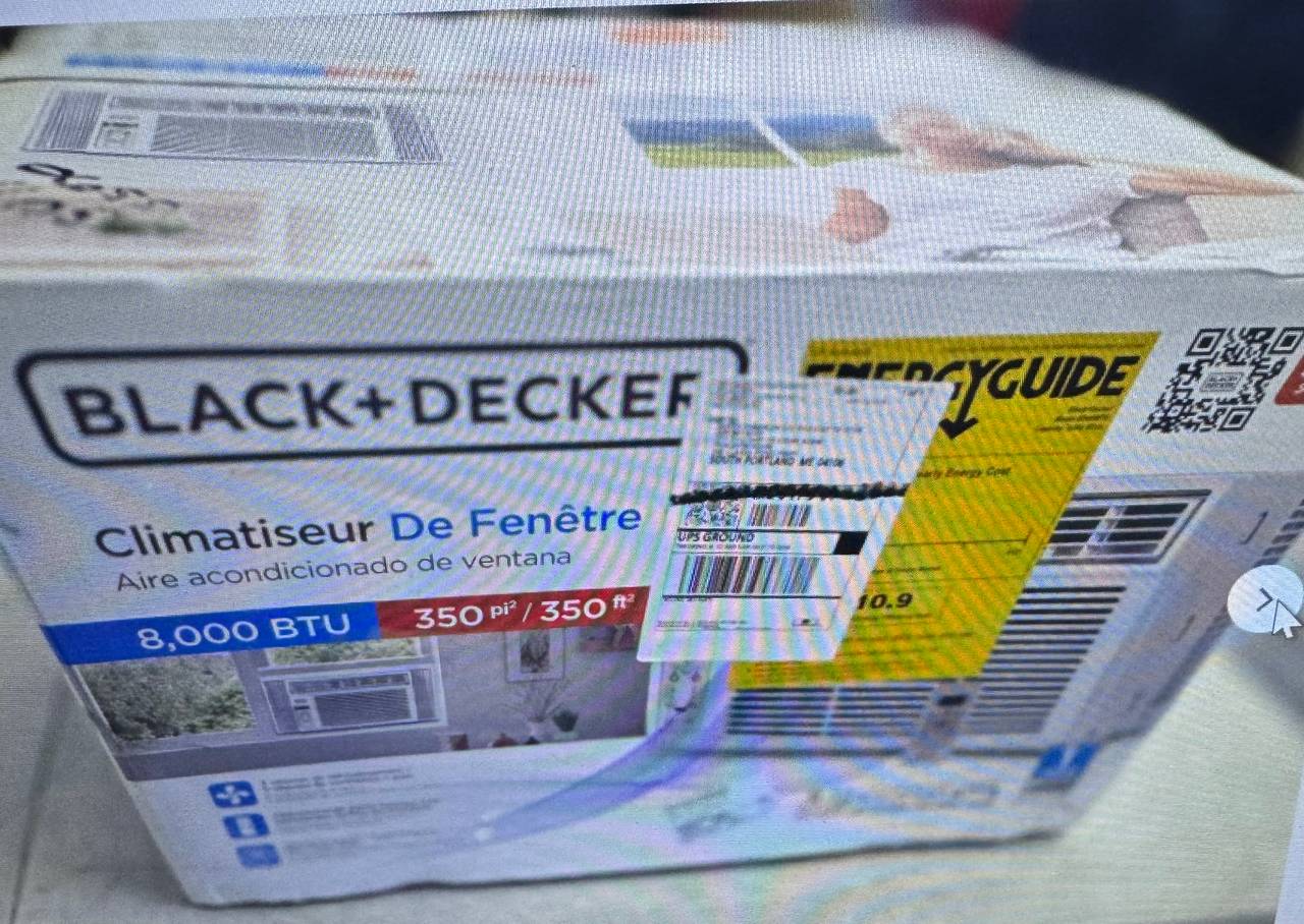 BLACK+DECKER 8,000 BTU Window Air Conditioner