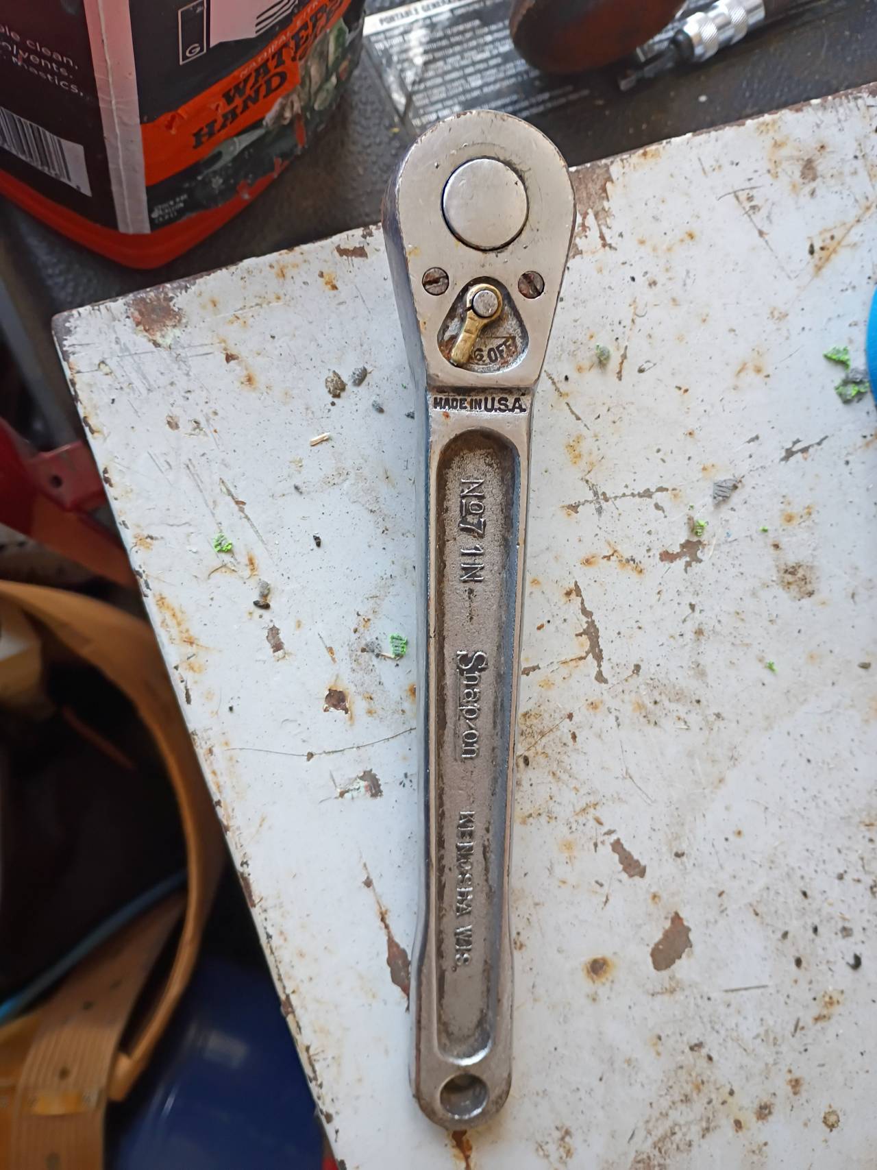 Snap-on No. 71N 1/2" Drive Ratchet