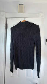Ralph Lauren Black Turtleneck Sweater Medium - Image 3