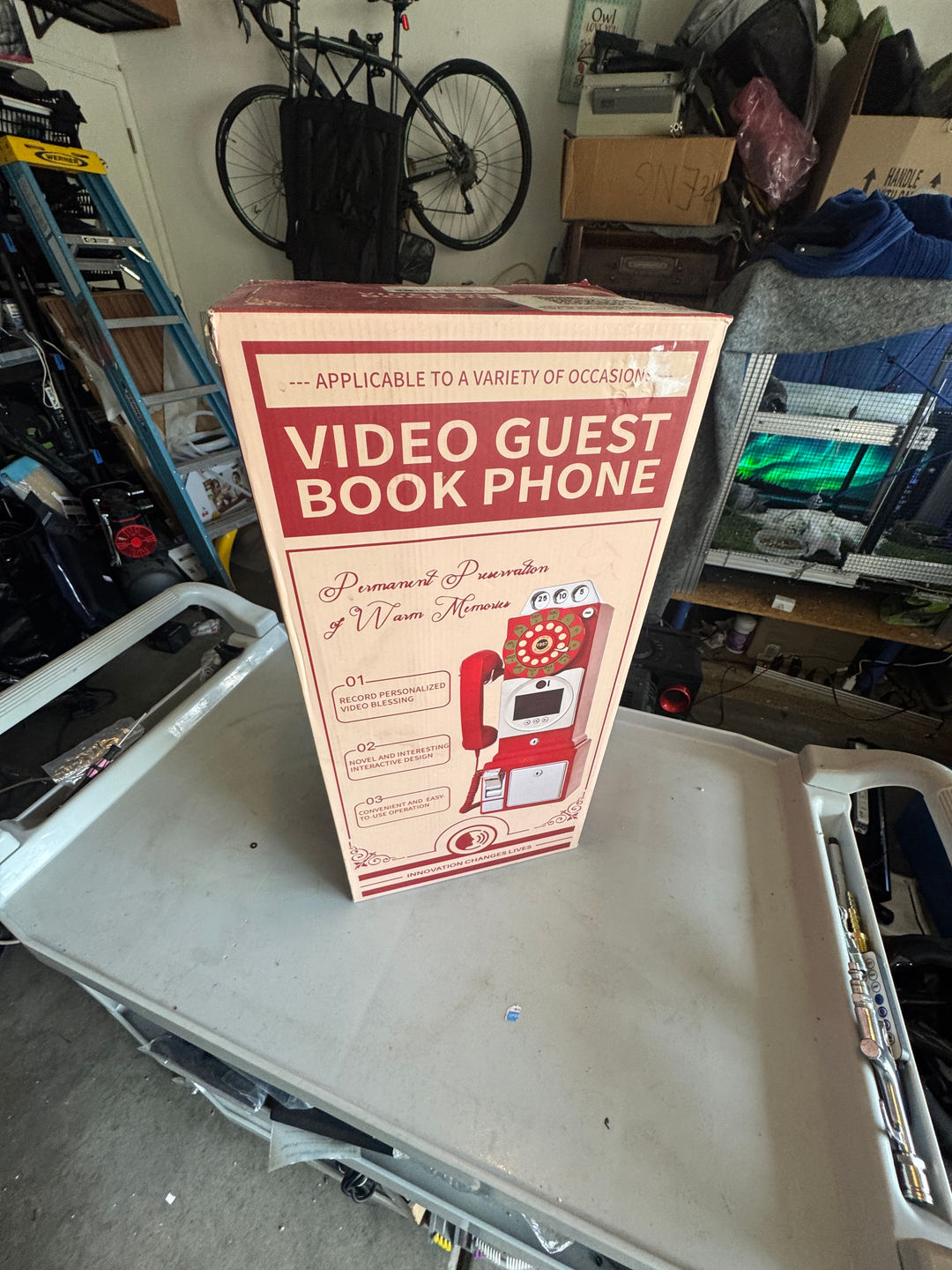 Video Guest Book Phone Retro Payphone Style