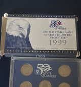 1999 United States Mint 50 State Quarters Proof Set - Image 1