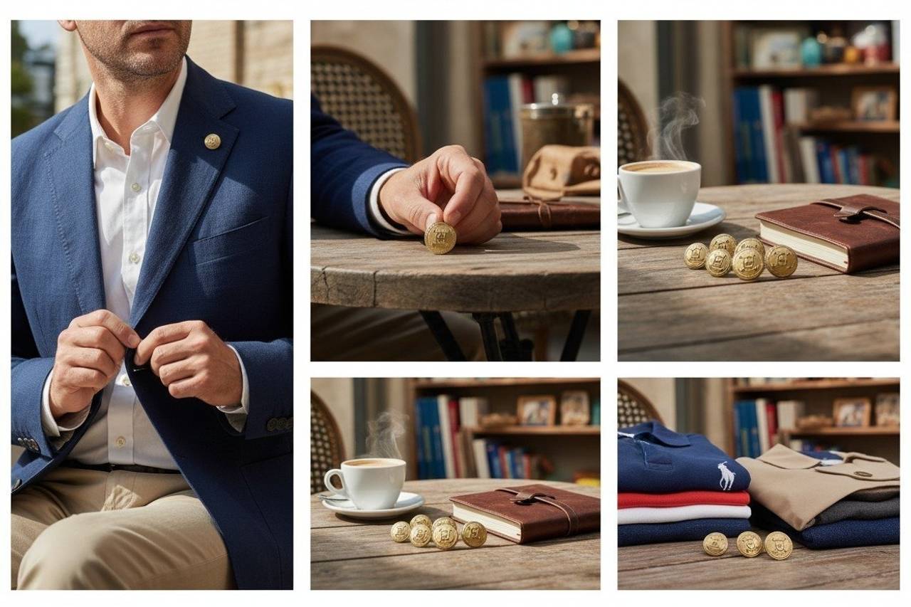 Polo Ralph Lauren Crested Blazer Buttons