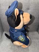 NYPD BAD BOYS Singing Dancing Dog Teddy Bear Blue Police Uniform - Image 2