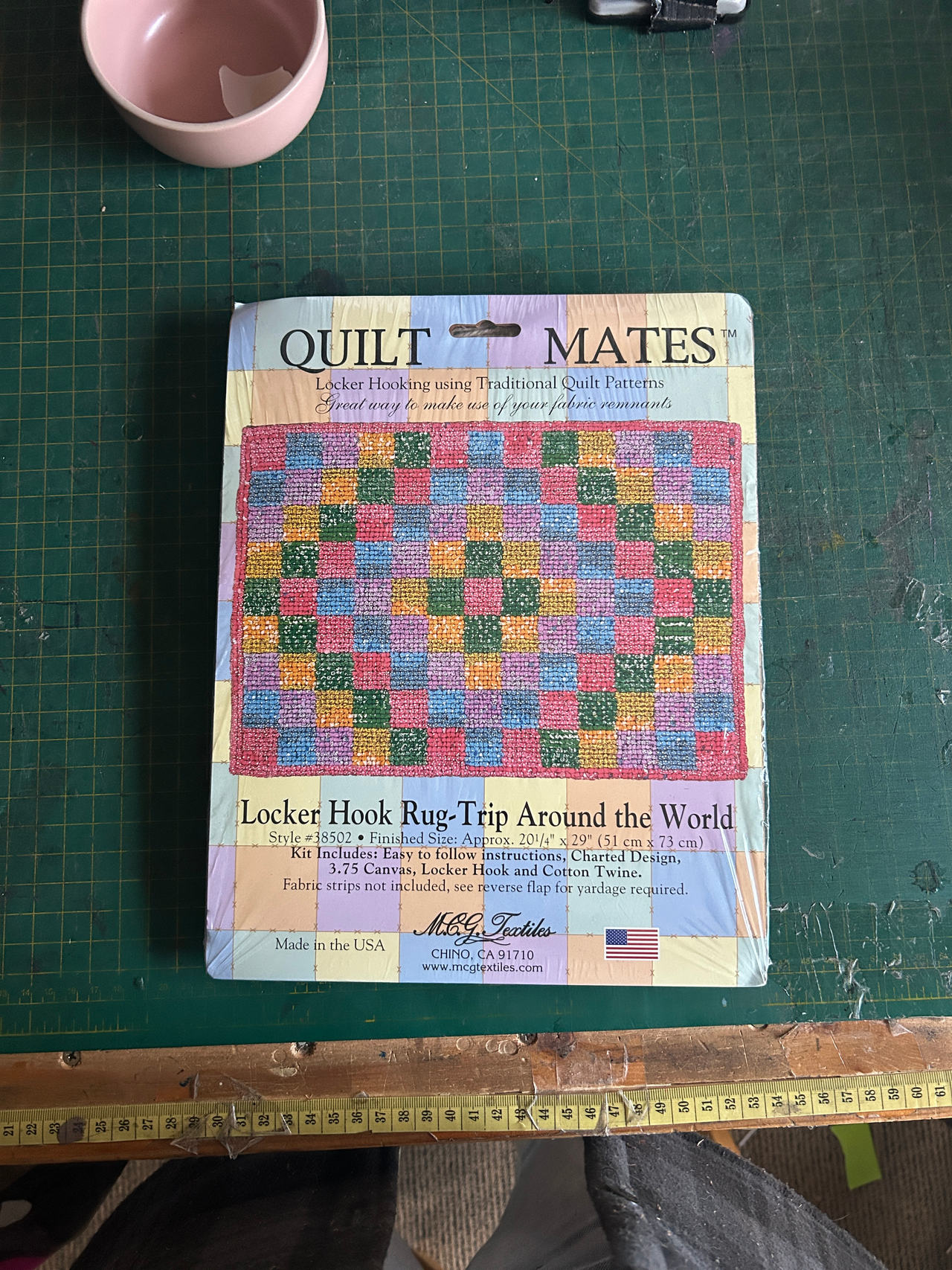 Quilt Mates Locker Hook Rug Kit