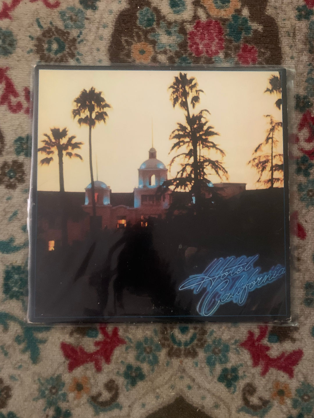 Hotel California vinyl record 