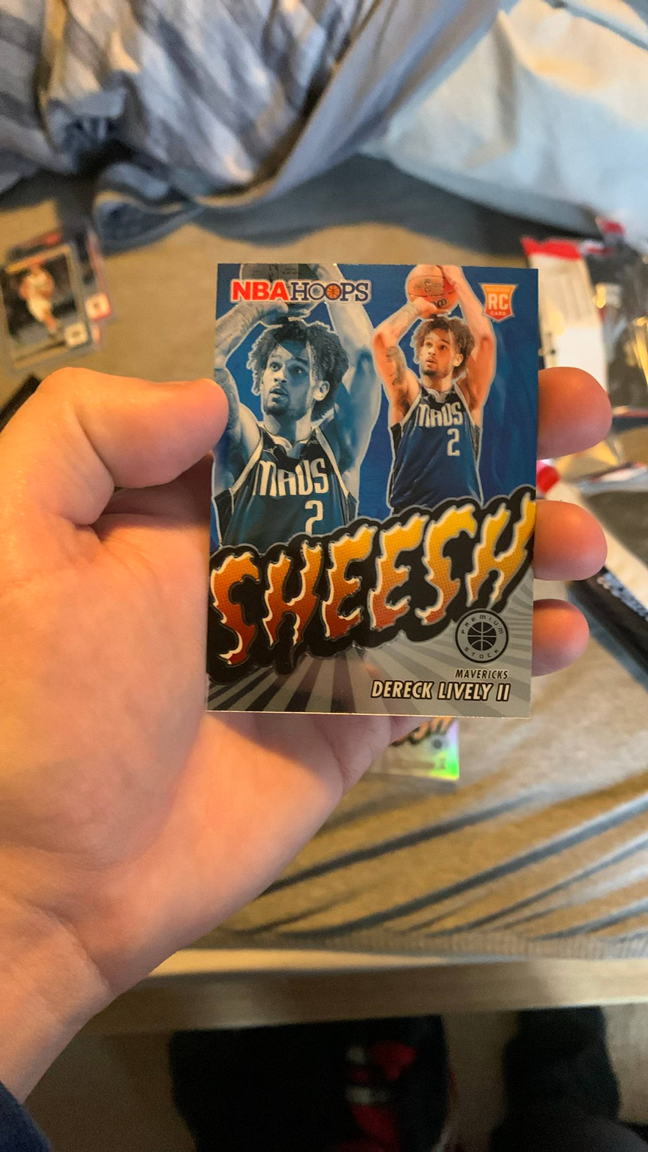 Dereck Lively II Sheesh Rookie Card