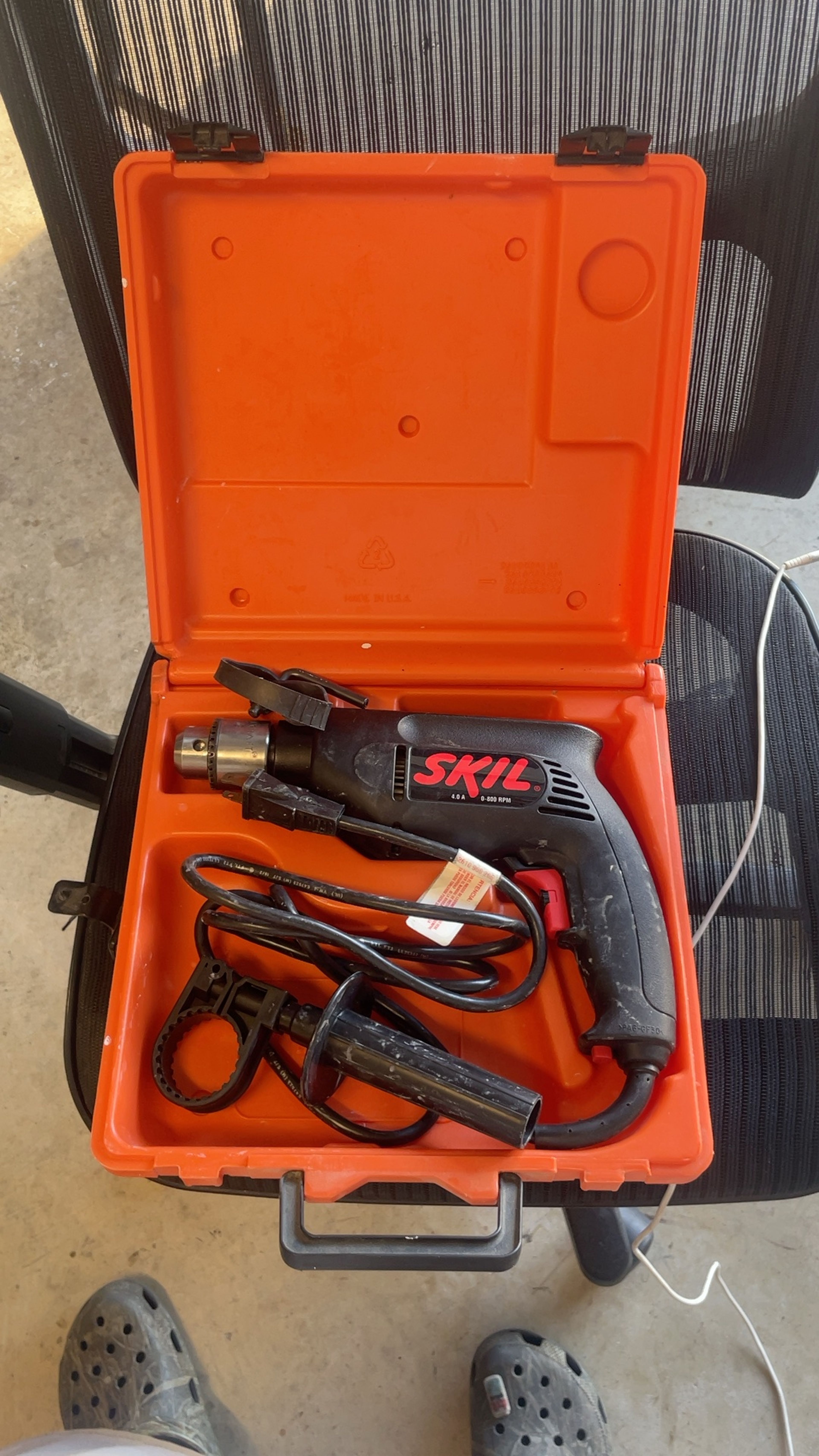 Skil Corded Variable Speed Drill 3/8" 4.0 Amp