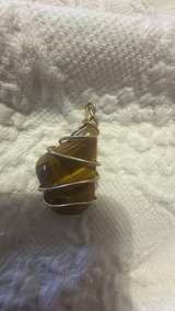 Wire Wrapped Tiger's Eye Pendant - Image 5