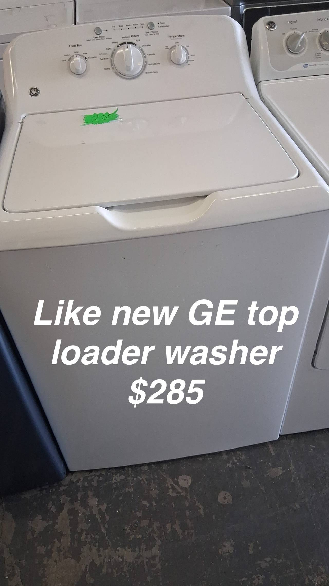 GE GTW335ASNWW Top Load Washer