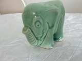 Vintage Ceramic Elephant Planter - Image 3